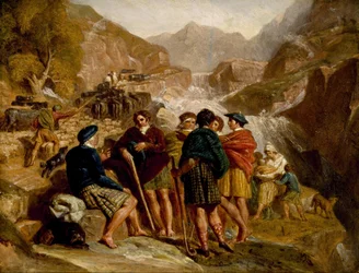Highlanders che consultano